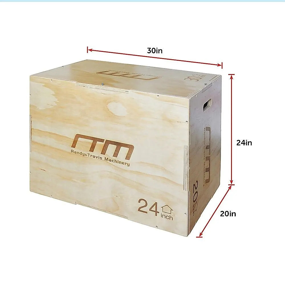 3 IN 1 Wood Plyo Games Plyometric Jump Box - Image 9