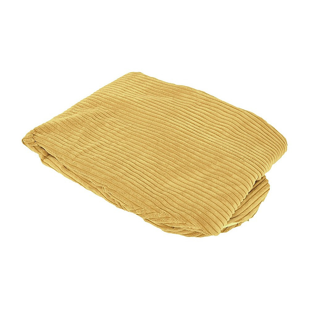 Jumbo Cord Beanbag Chair Cover Unfilled Large Bean Bag - Mustard - Image 4