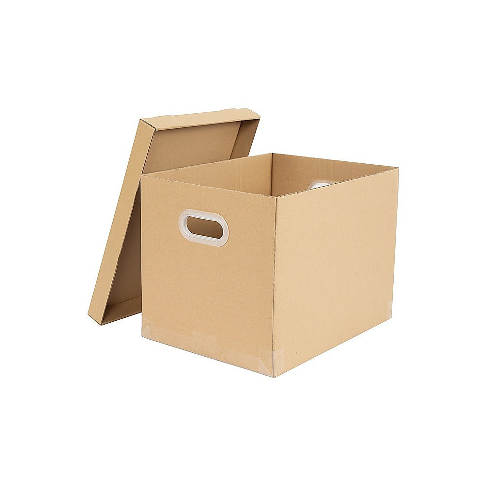 10Pcs Corrugated Cardboard Storage Boxes – Multi-Purpose Organising Cartons - Image 9