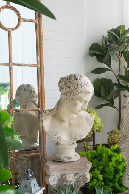 Artemis Bust w Distressed Finish 66cm - Image 5