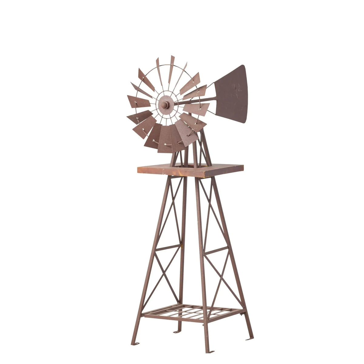 Large Rust Windmill 118cm - Image 6