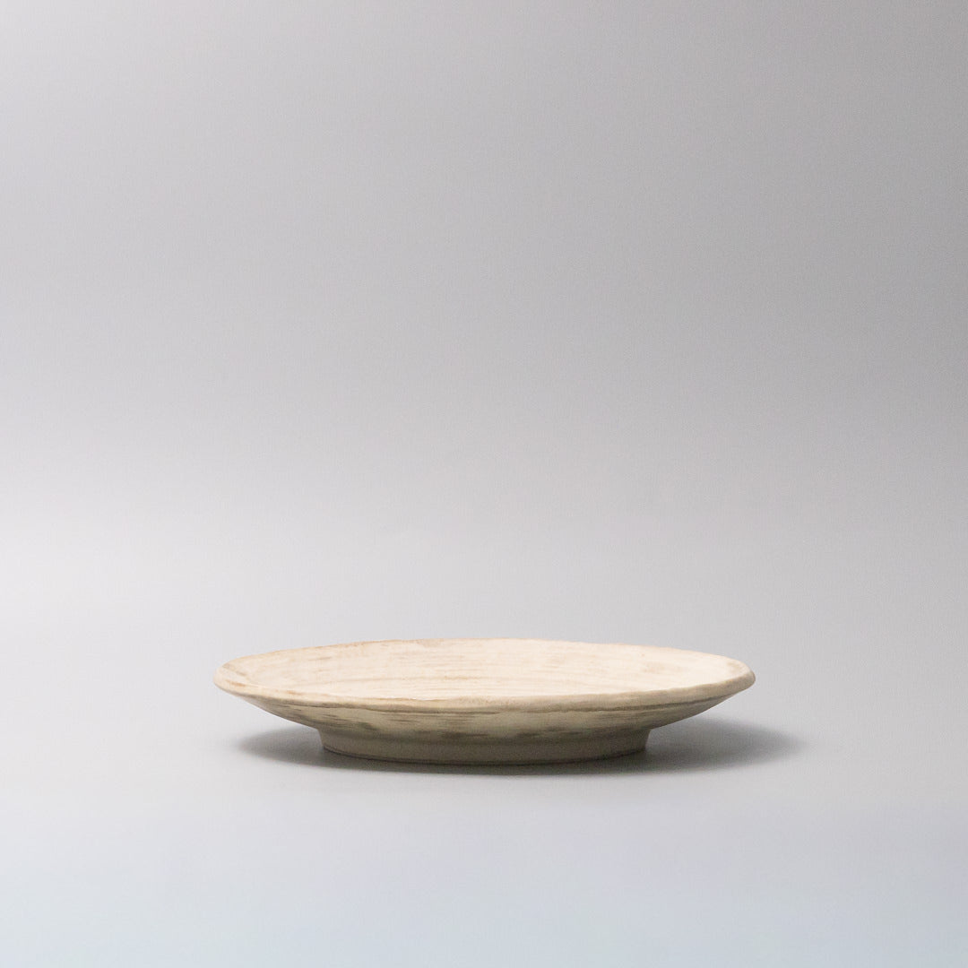 Thick Edge Plate 25cm Washed Sandstone - Image 4