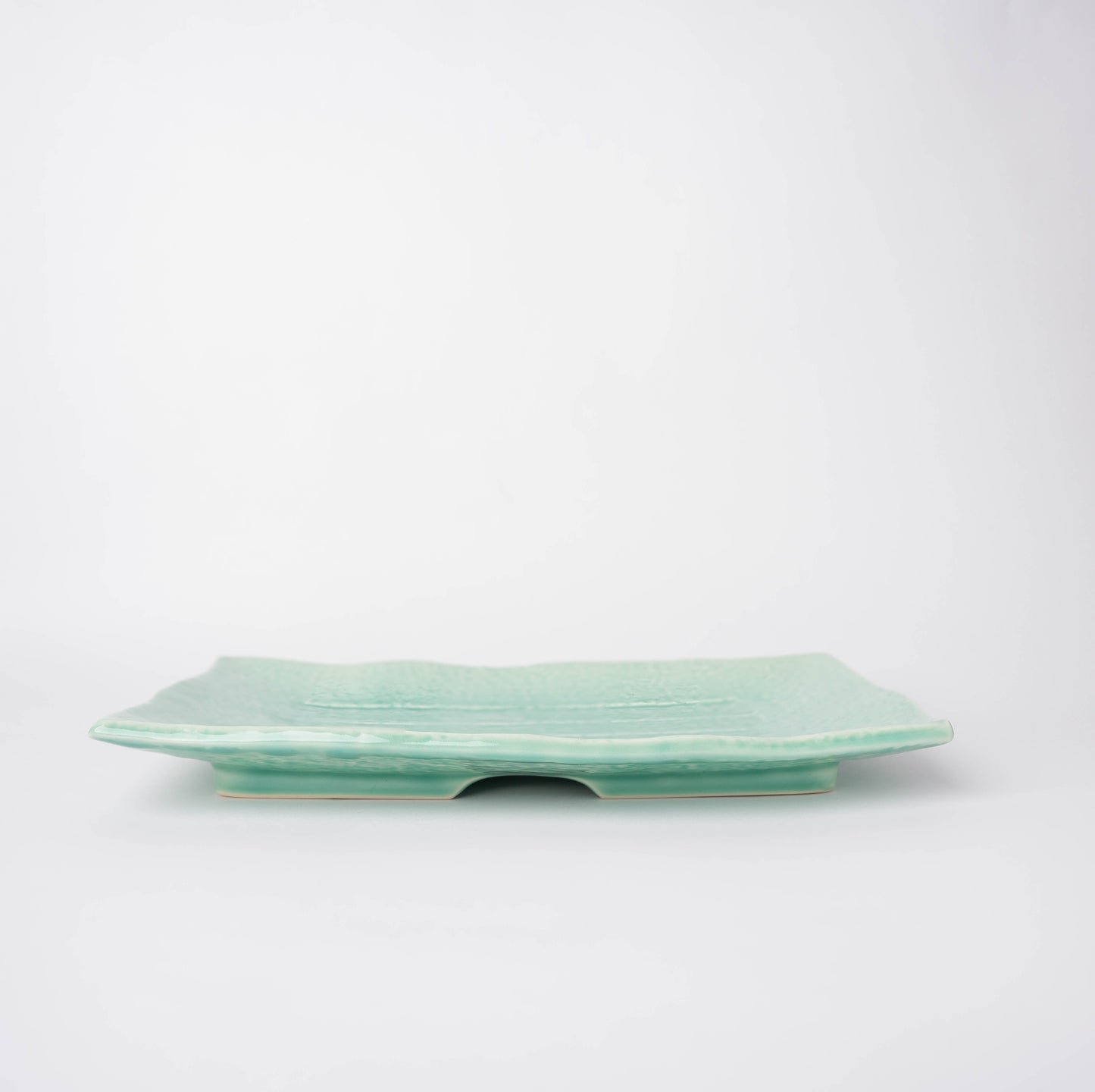Serving Plate 28.5cm Celadon Glaze - Image 2