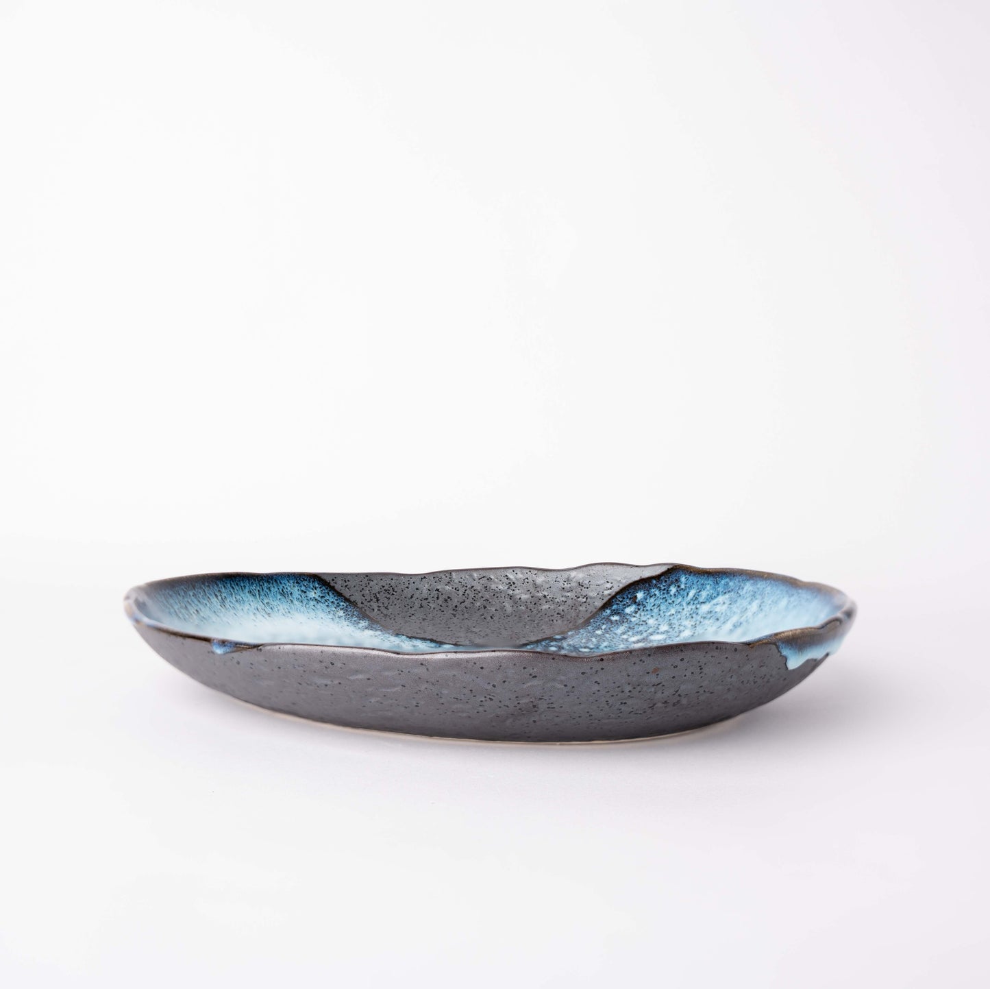 Organic Platter 31cm Storm Glaze - Image 3
