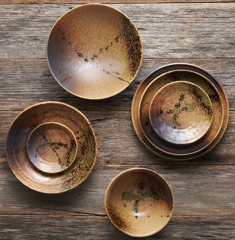 Dinner Plate 25.5cm Wabi Sabi Glaze - Image 5