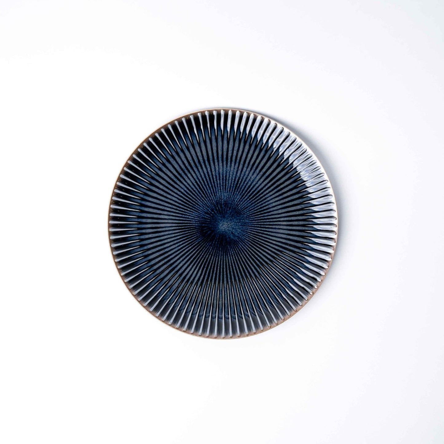 Side Plate 20.5cm Navy Sendan Glaze - Image 3