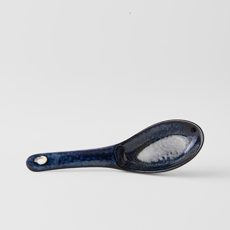 Spoon 15cm Kanso Indigo Blue Glaze - Image 5