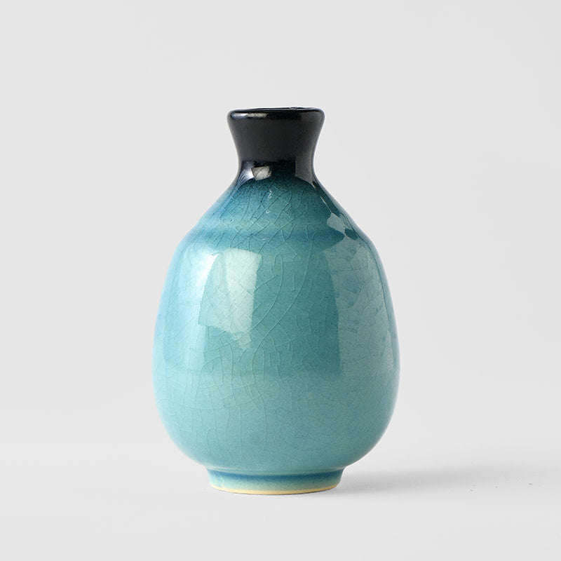 Sake Jug 8cm 275ml Ink Turquoise Glaze - Image 3