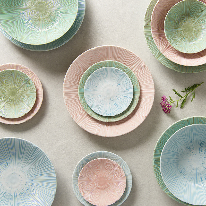 Tapas Plate 13cm Ice Green Glaze - Image 5