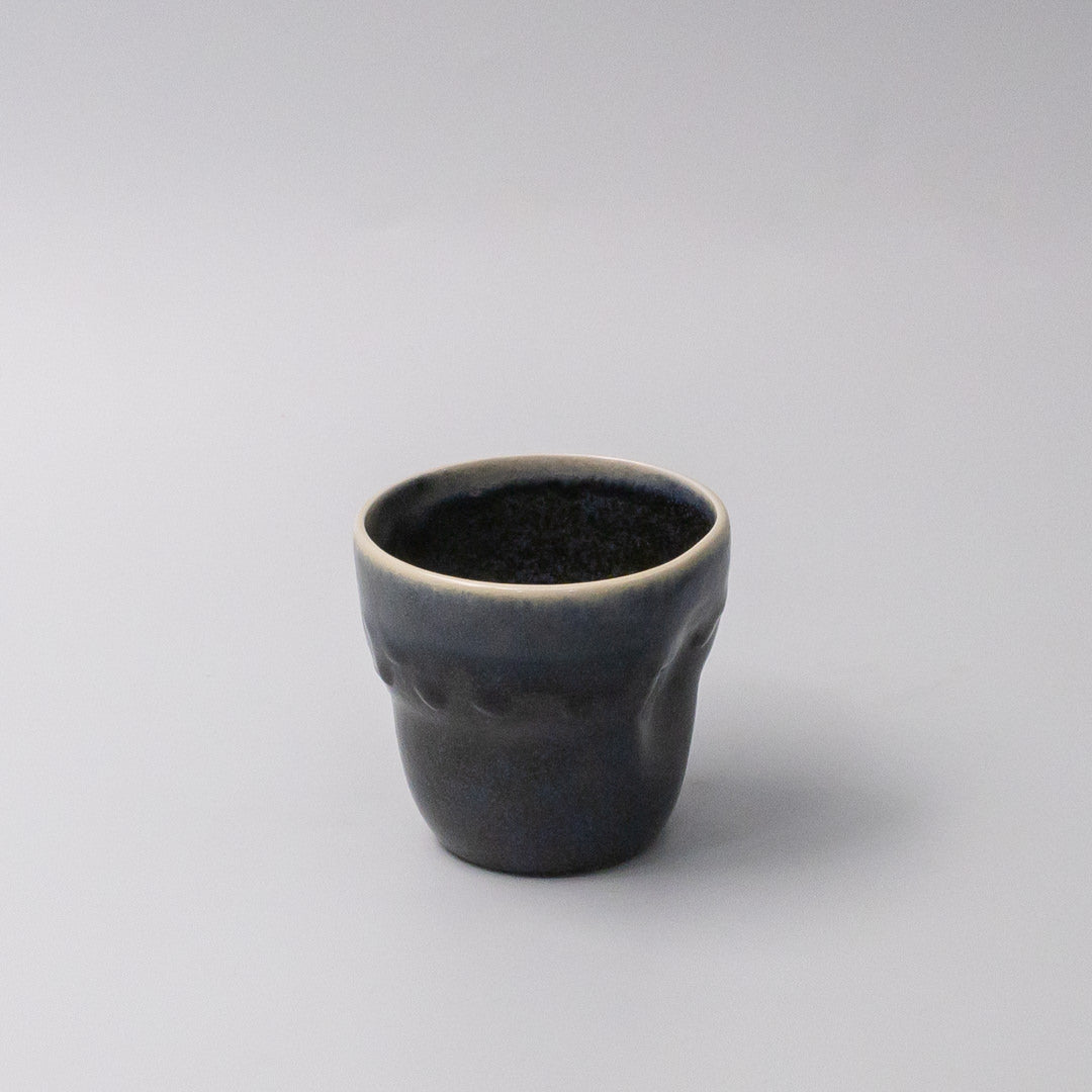 Mug Yunomi 280ml Dark Indigo Glaze - Image 5