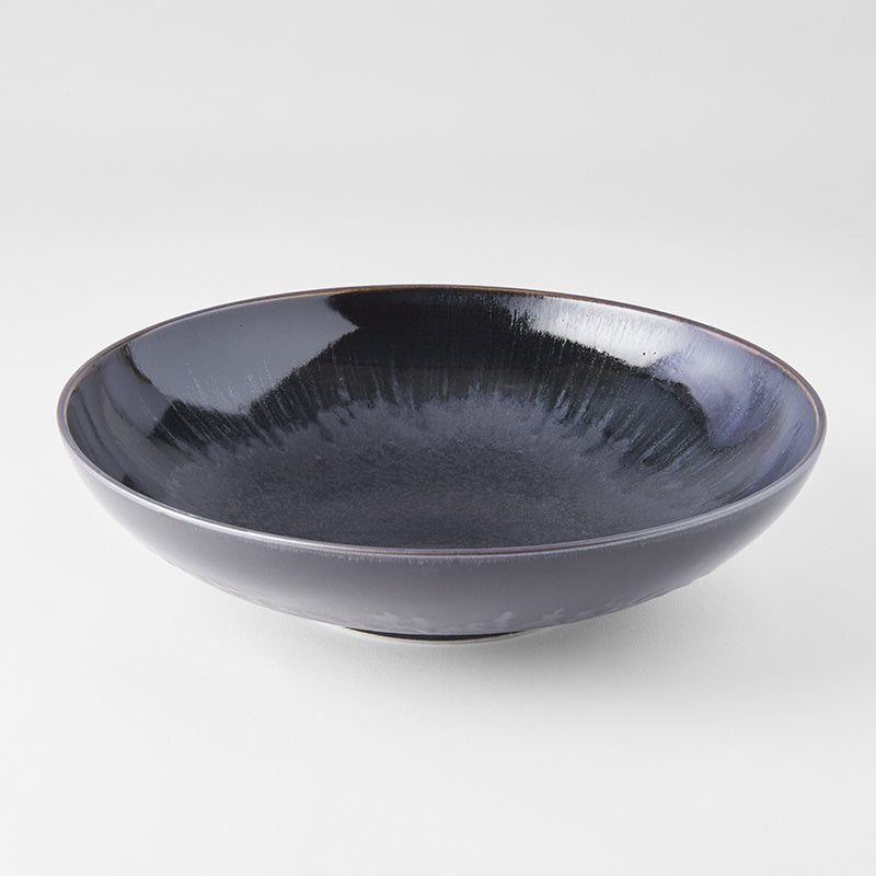 Serving Bowl 28cm Matt and Shiny Glaze - Image 5