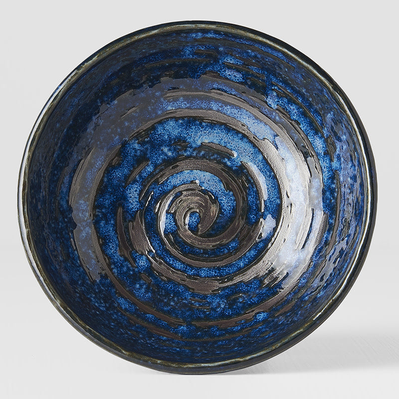 Tapas Bowl 13cm Copper Swirl Glaze - Image 5