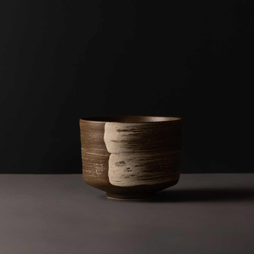 Matcha Tea Bowl 10cm Swept Earth - Image 4