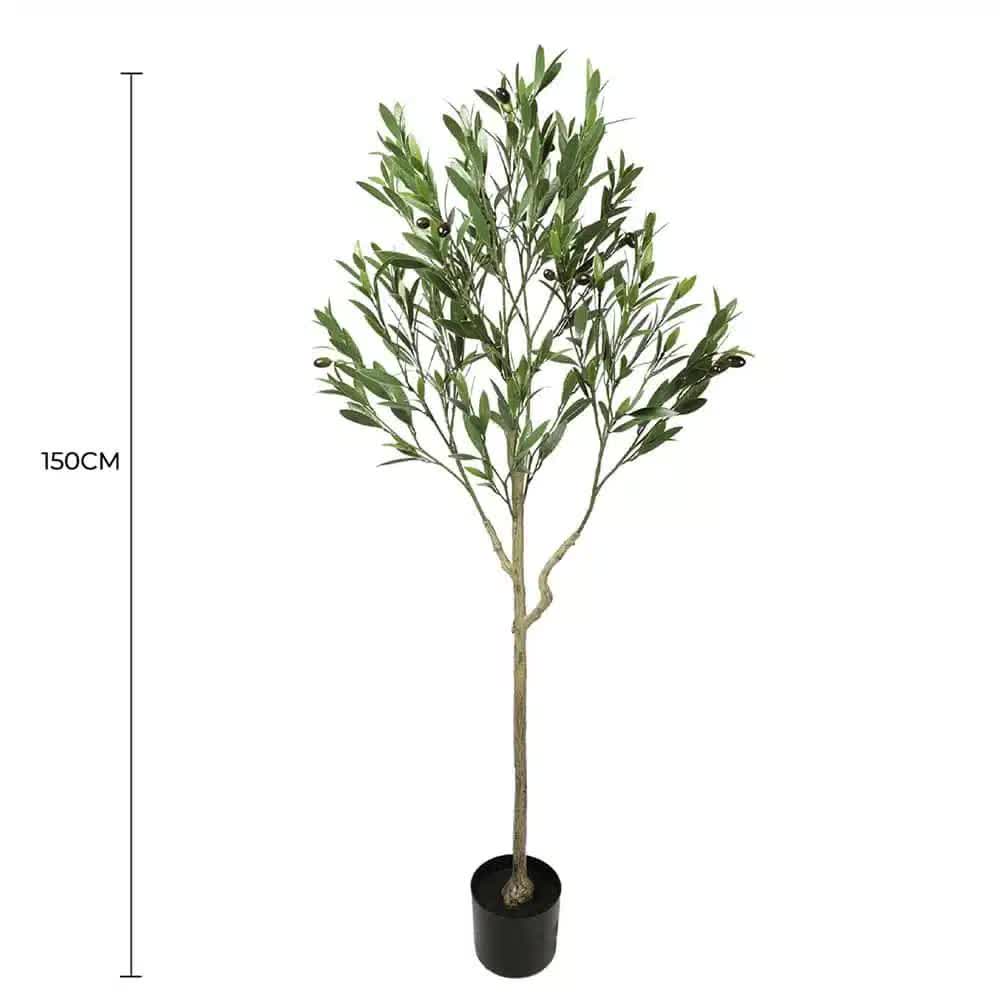 Nearly Natural Artificial Olive Tree UV Resistant 150cm - Image 2