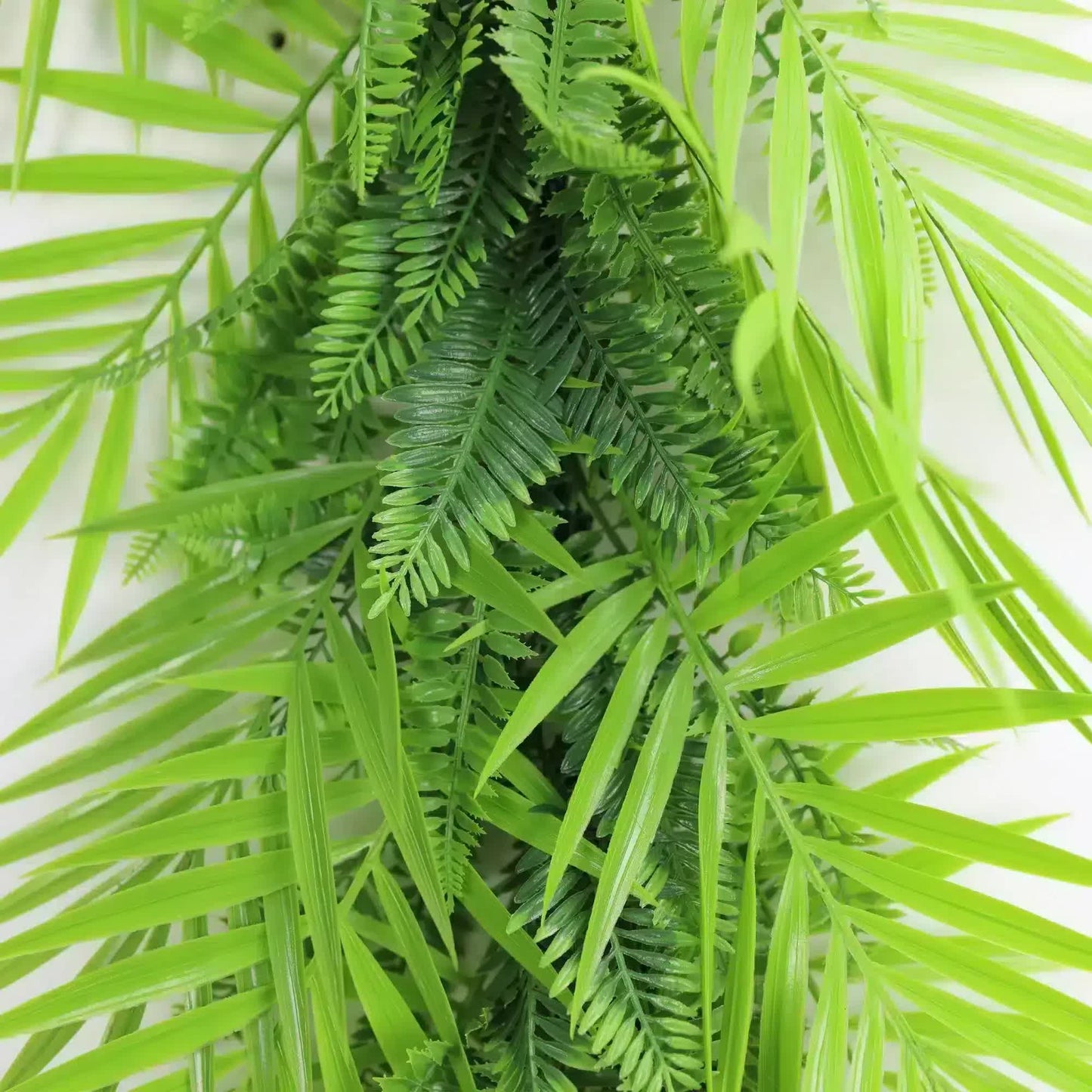 Artificial Extendable Hanging Tropical Palm and Fern Vine 55cm UV Resistant - Image 4