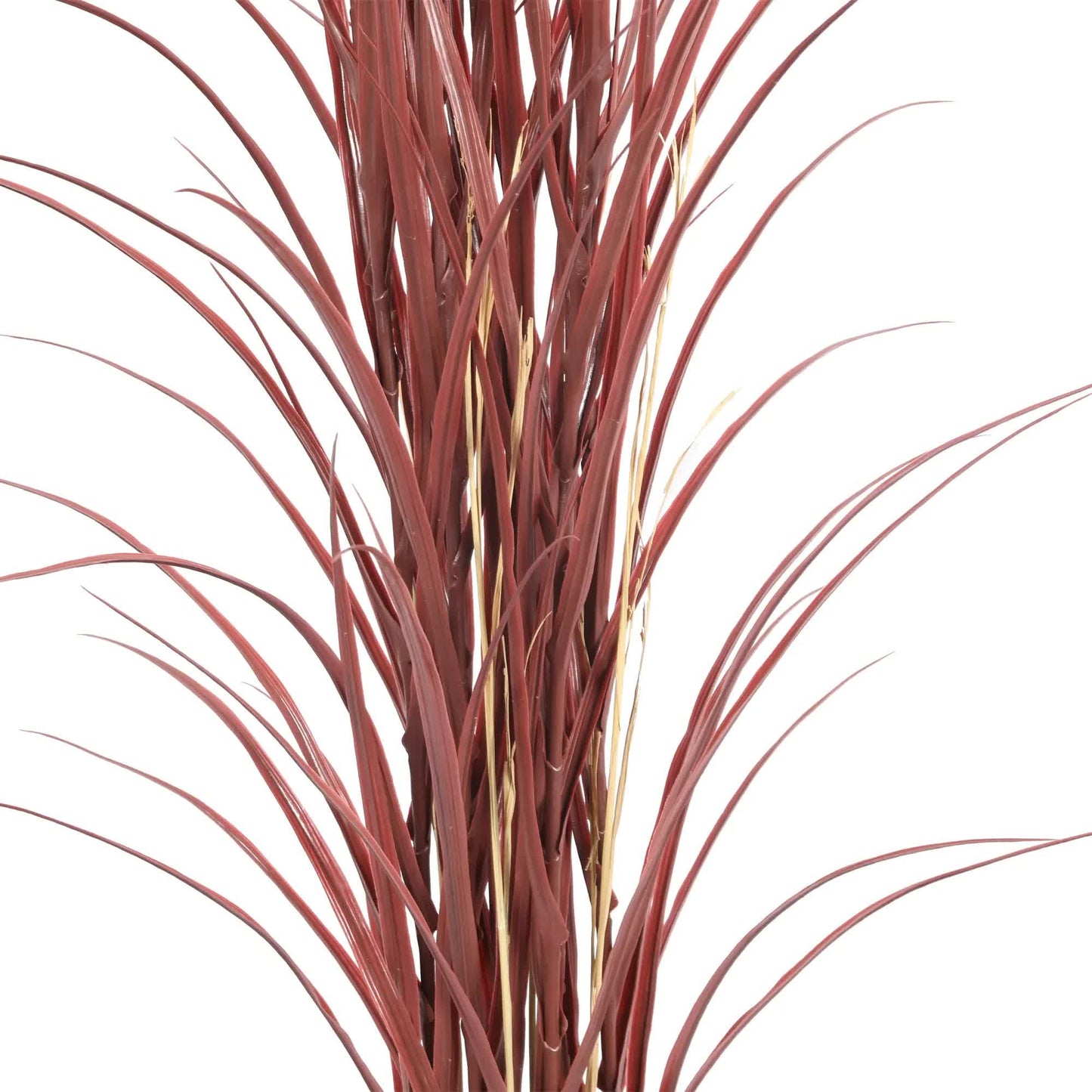 Premium Potted Burgundy Artificial Long Grass (Yucca Grass / Reed Grass) 180cm UV Resistant - Image 3