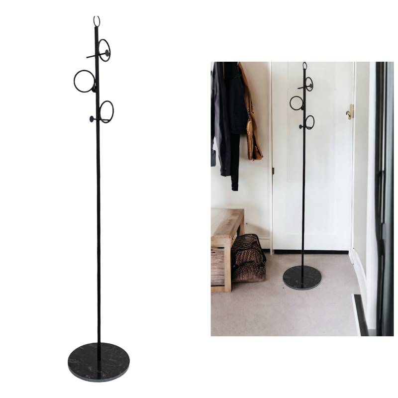 Main Coat Stand W Marble Base 28x170cm - Image 2