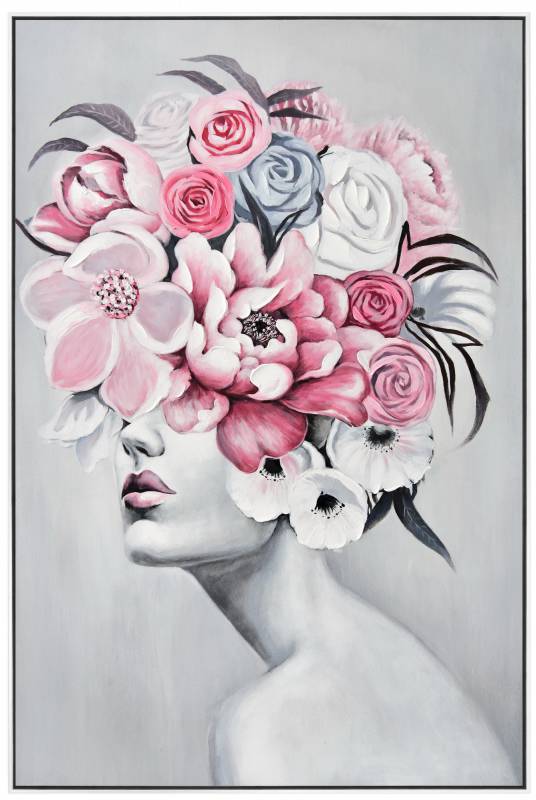 Porsche Lady Framed Canvas Wall Art 120cm - Image 2