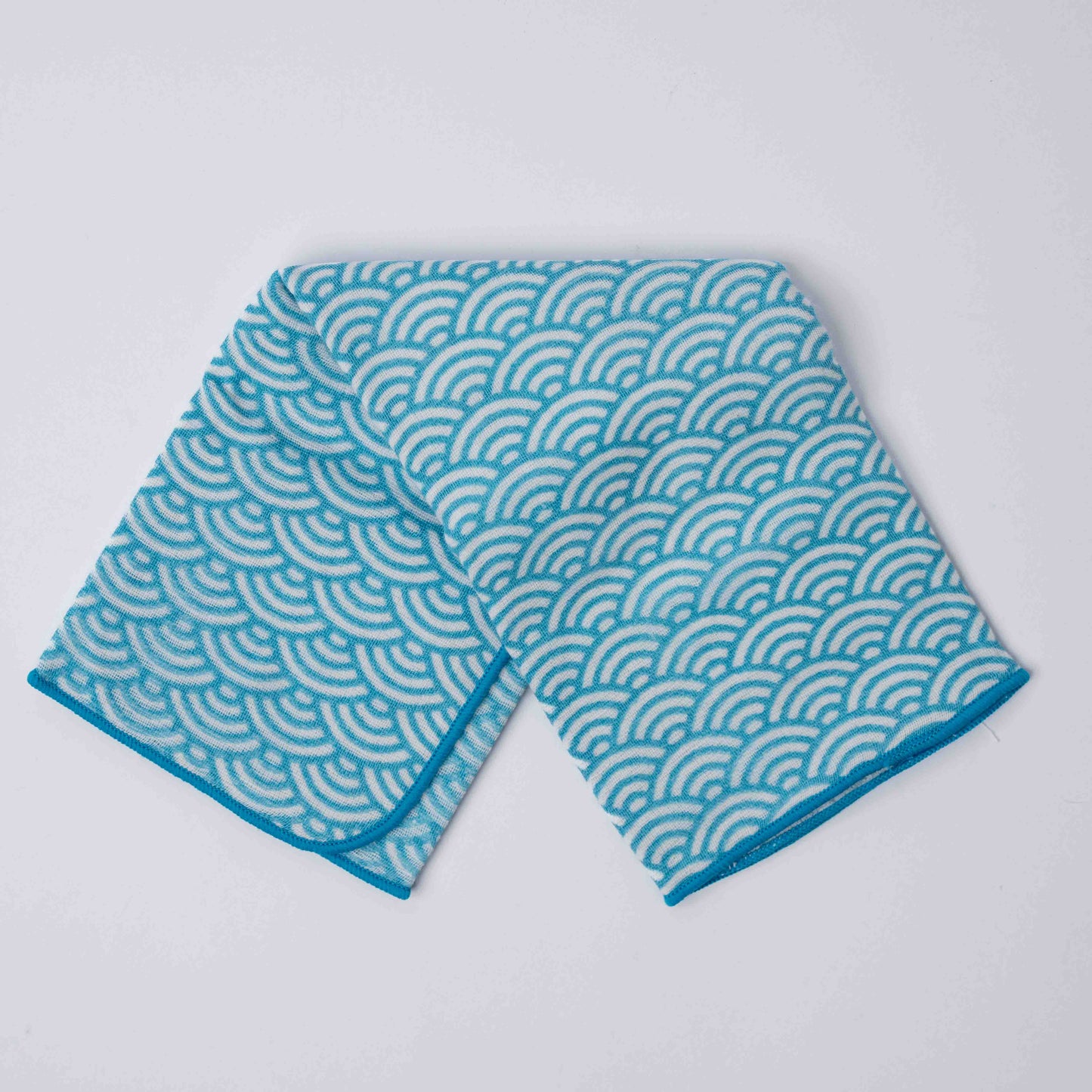 Face Towel Waves Blue - Image 2