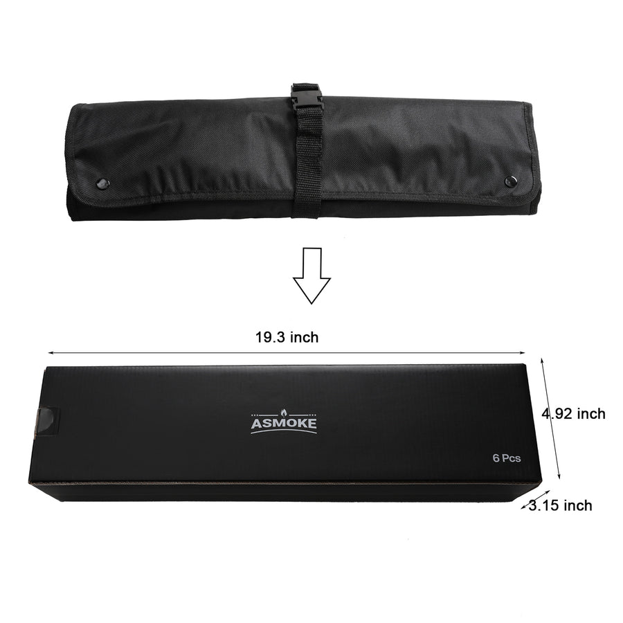 ASMOKE BBQ Tool Set of 6 - Image 7