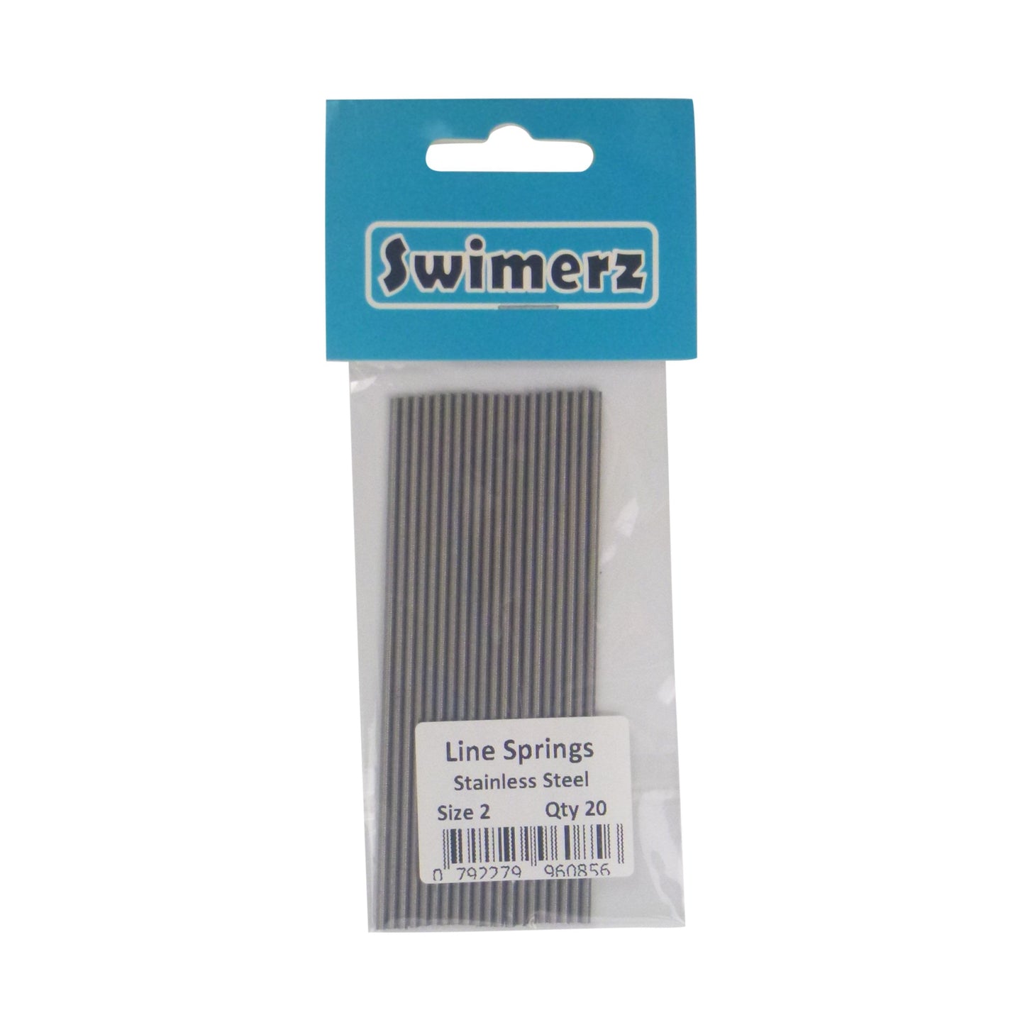 Swimerz Stainless Steel Fishing Line Springs, Size 2, 10cmL, 1.4mmID, 2.0mmOD - Image 2