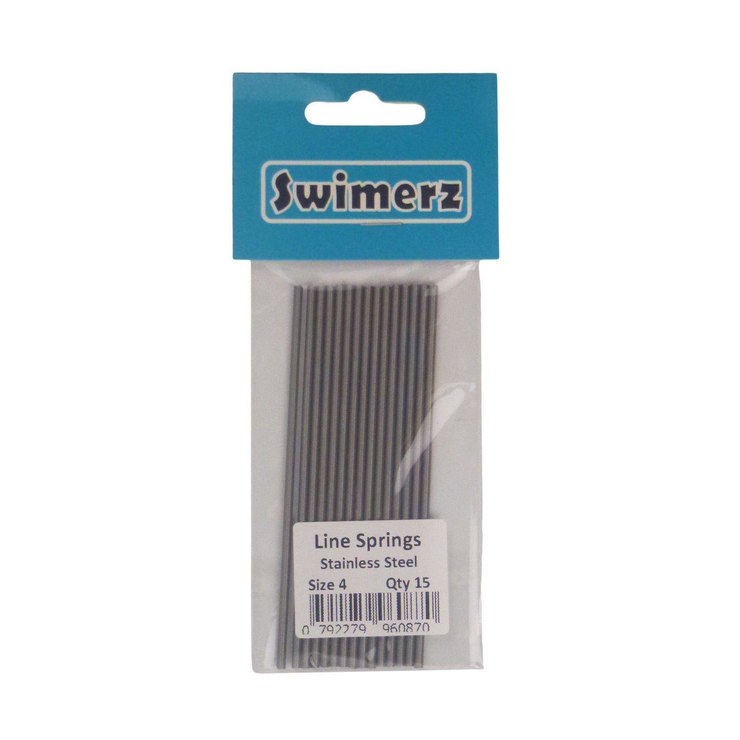 Swimerz Stainless Steel Fishing Line Springs, Size 4, 10cmL, 1.9mmID, 2.5mmOD - Image 2
