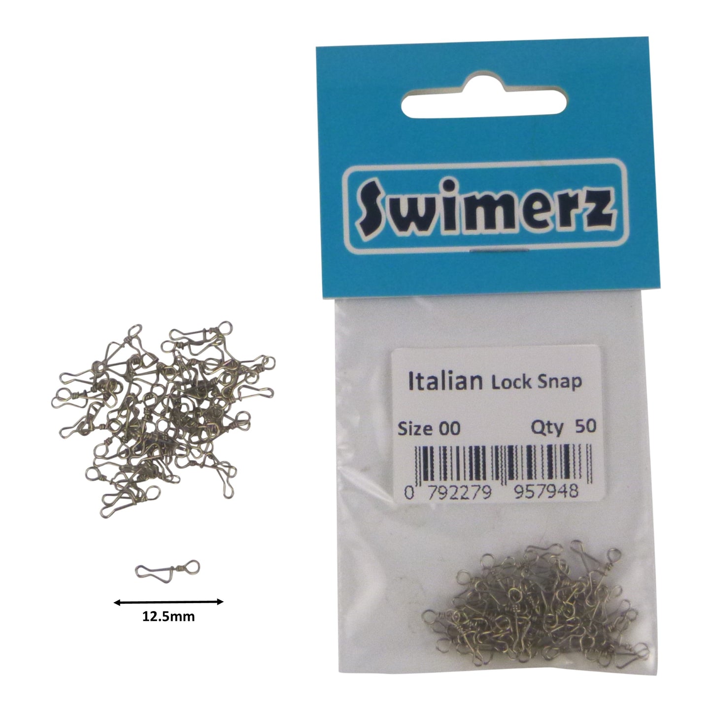 Swimerz Italian Snap, Closed Eye, size 00, 50 pack - Image 2