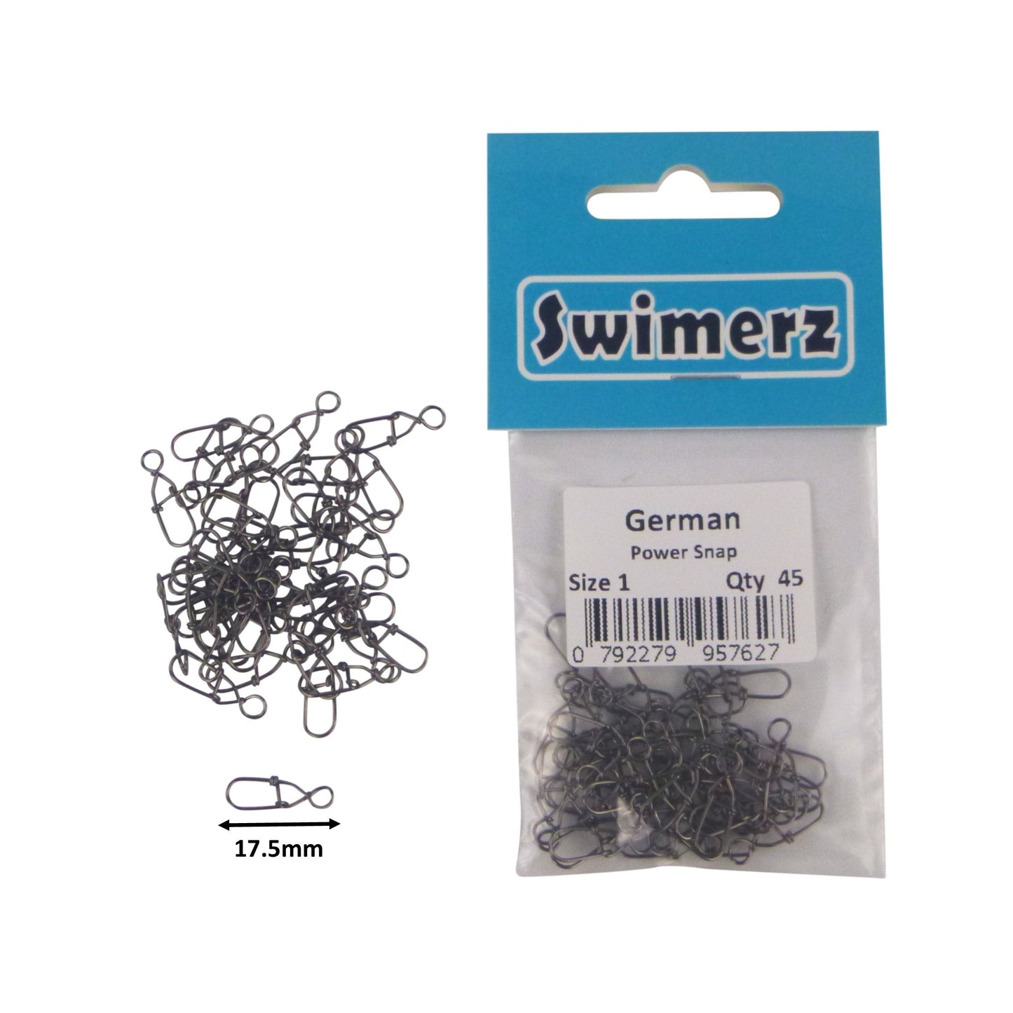 Swimerz German Power Snap, Closed Eye, size 1, 45 pack - Image 2