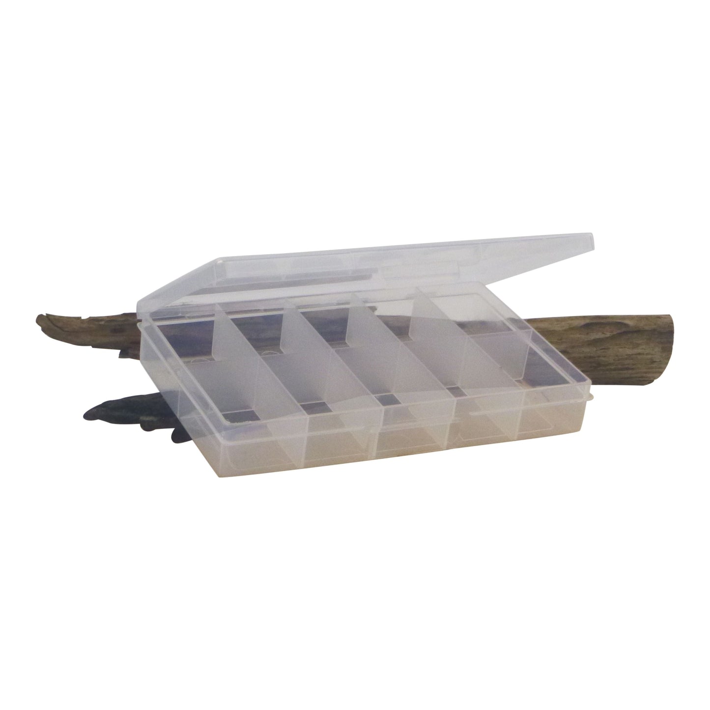 Rig Ezy 10 Compartment Tackle Box. 190mmL x 120mmW x 30mmD. - Image 2