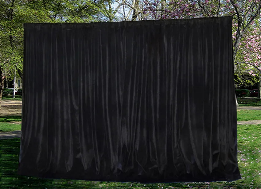 Large Thick Faux Mink Velvet Curtains Blockout 550x 230cm+Hook Pinch Pleat Black - Image 2