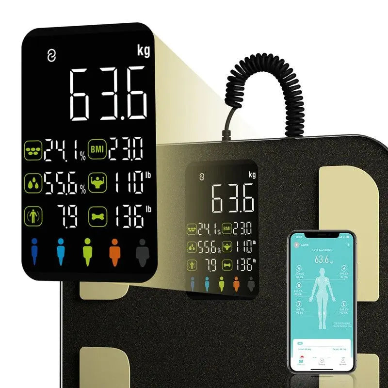 Smart Bioimpedance Scale with Hand Black - Image 5