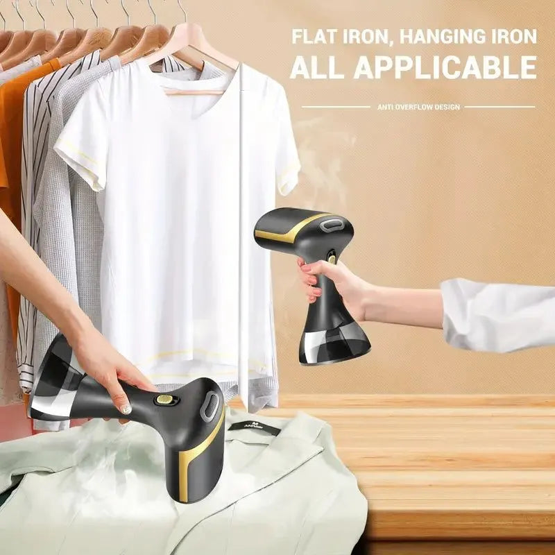 Household Commercial Hand-held Garment Steamer - Black - Image 6