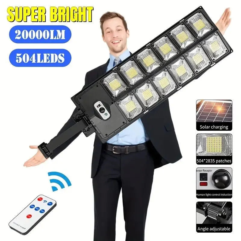 Super Bright 504 LED Solar Light - Image 8
