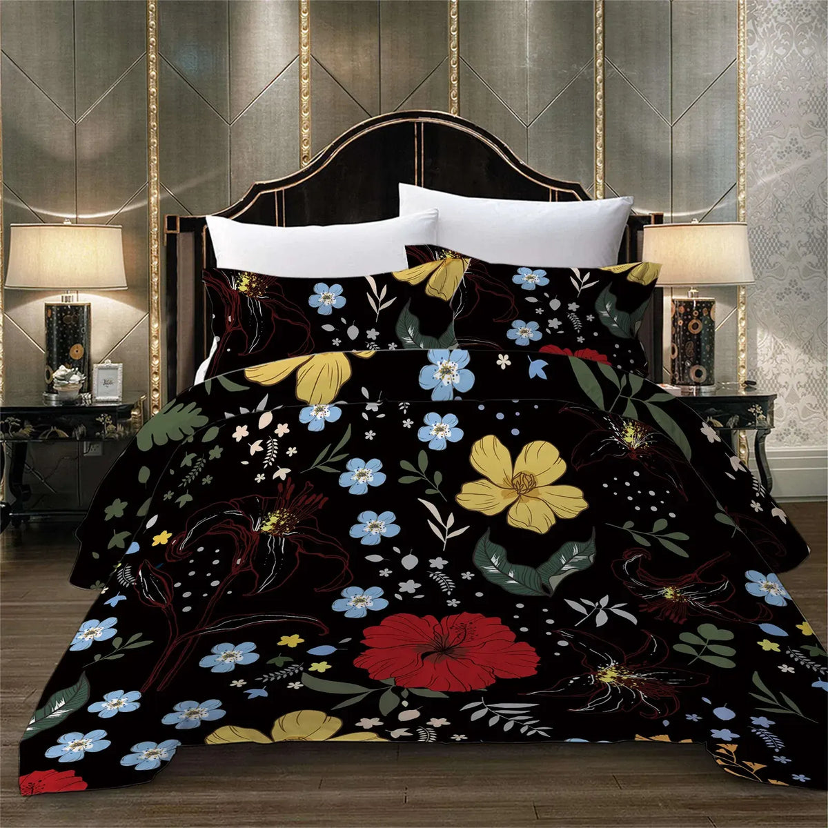 Orchid Rosaline Charm Quilt / Doona / Duvet Cover set - Image 4