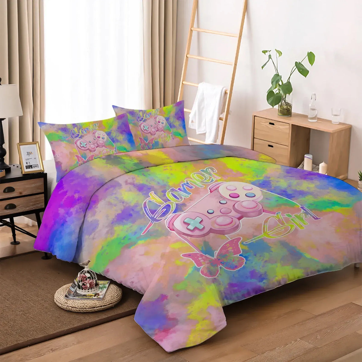 Butterfly Lumiere Elegance Quilt / Doona / Duvet Cover set - Image 5