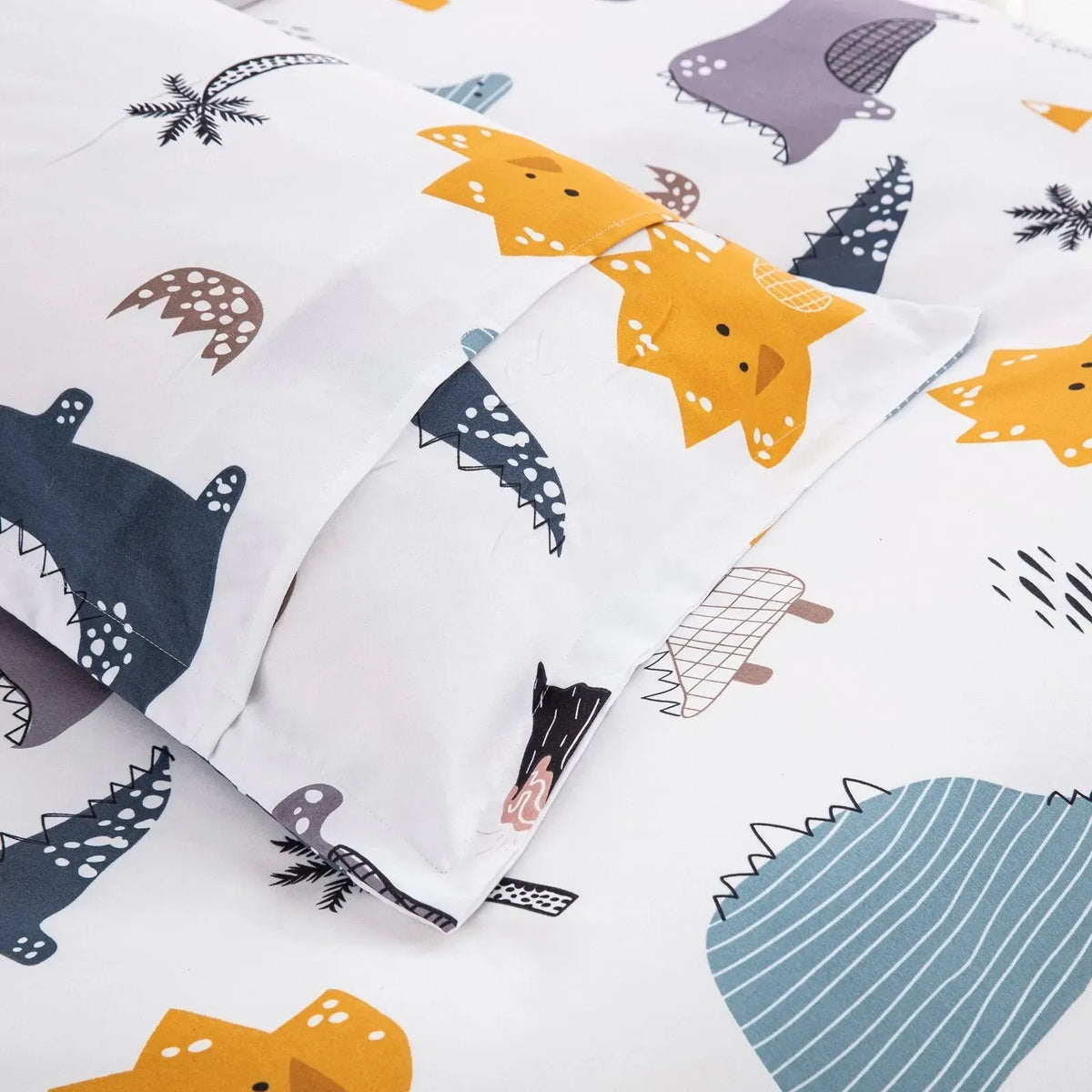 Dinosaur Noelle Leaf Quilt / Doona / Duvet Cover set - Image 9