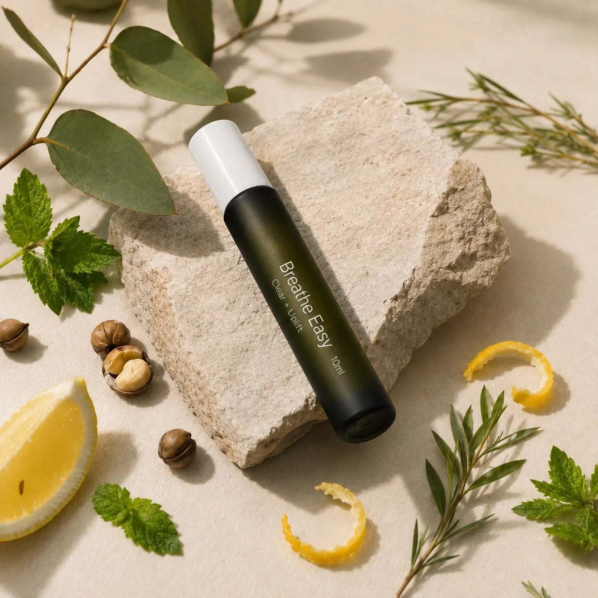 Breathe Easy Essential Oil Roller — Respiratory Clarity, Breath Support & Mental Reset Ritual - Image 3
