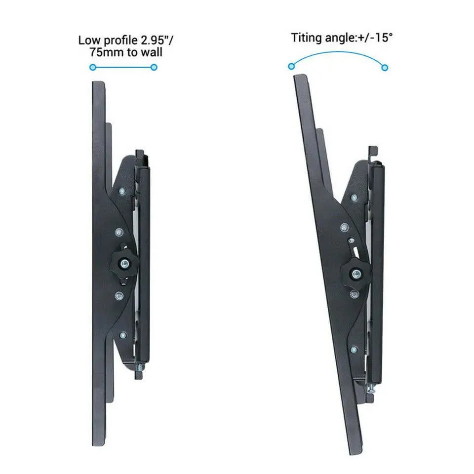 TV Wall Bracket Fixed Tilting For Upto 75" Inch LG Samsung Flat Screen - Image 7