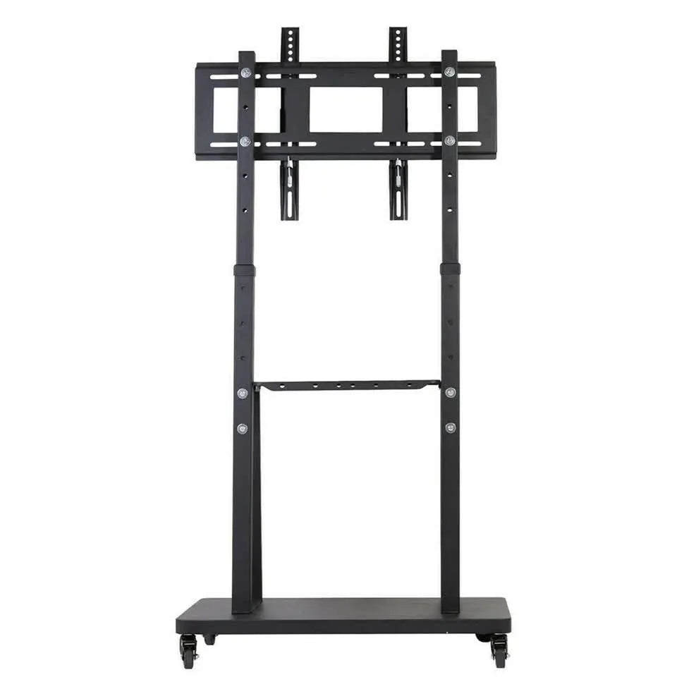 Floor Tv Mount Stand Bracket Rolling For 32"-80" Screens Vesa 600X400 Hold 65Kg