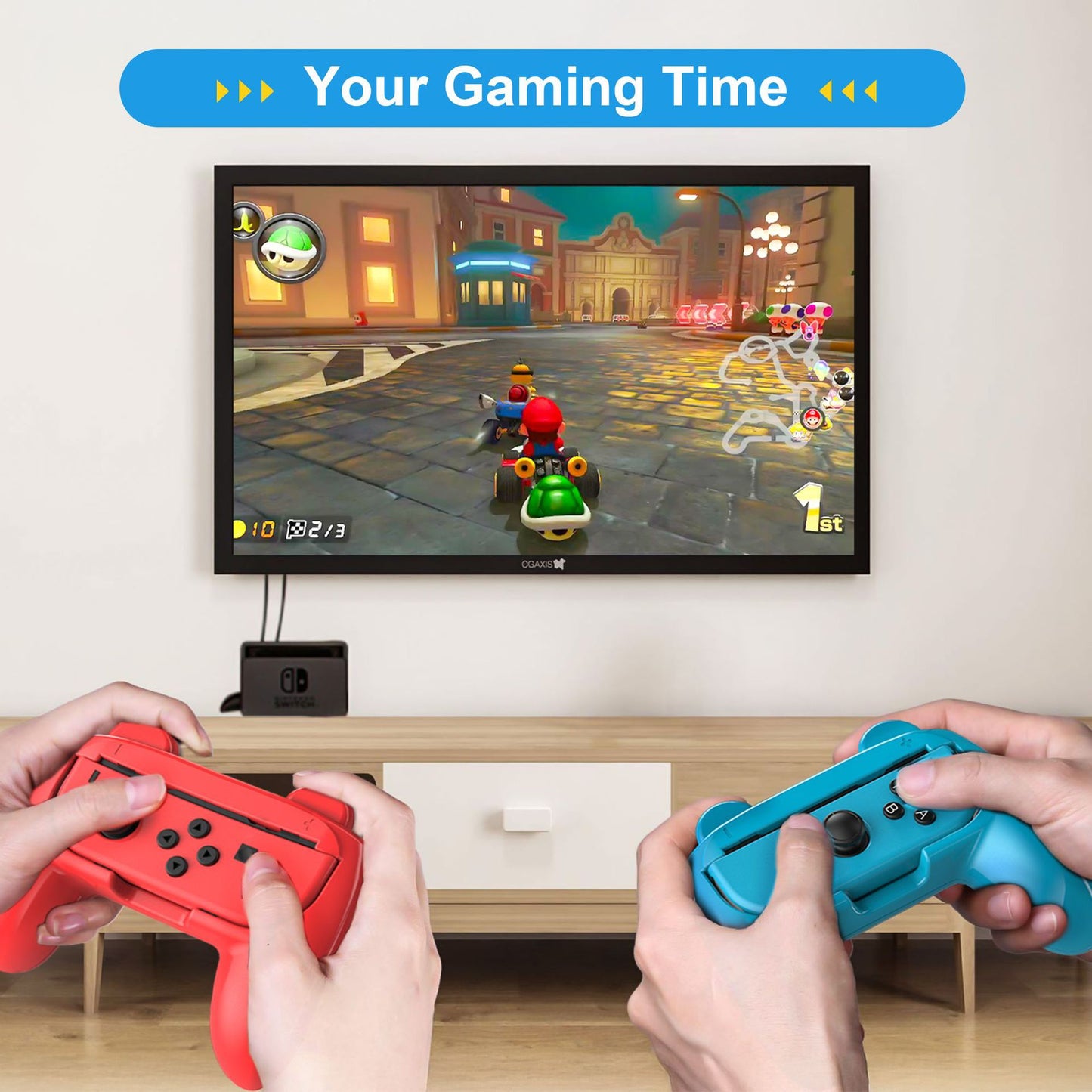 18-in-1 Motion-Sensing Sports Kit for Gaming Consoles - Tennis, Golf, and Fitness Accessories - Image 6