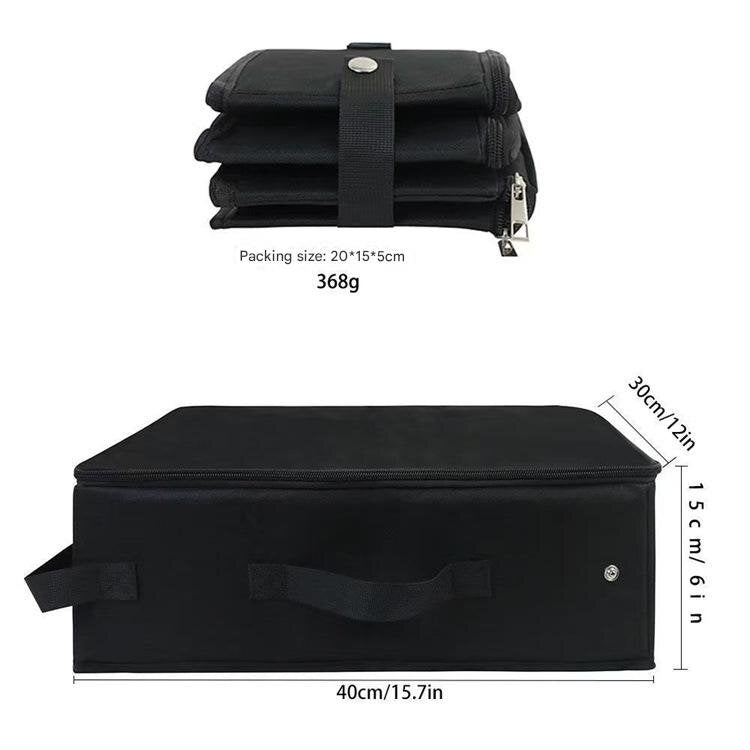 Camouflage Portable Foldable Cat Litter Box - Waterproof Travel Litter Pan for Cats - Image 3