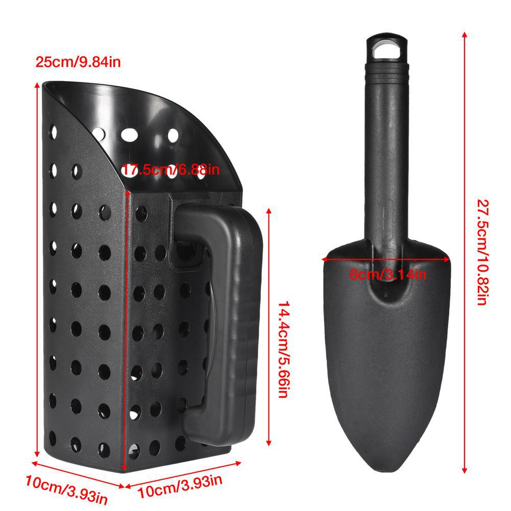 Durable Beach Sand Scoop for Metal Detecting - Lightweight Sifting Tool for Adults and Kids - Image 6