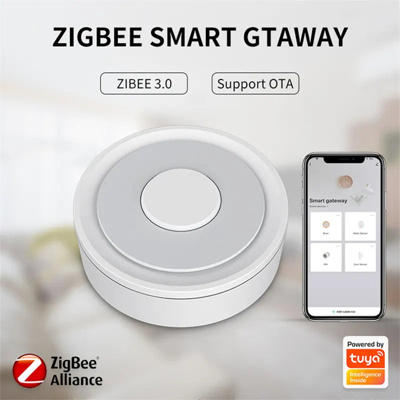 Apple HomeKit Compatible Dual-Mode Wired Tuya Zigbee Gateway - Image 4