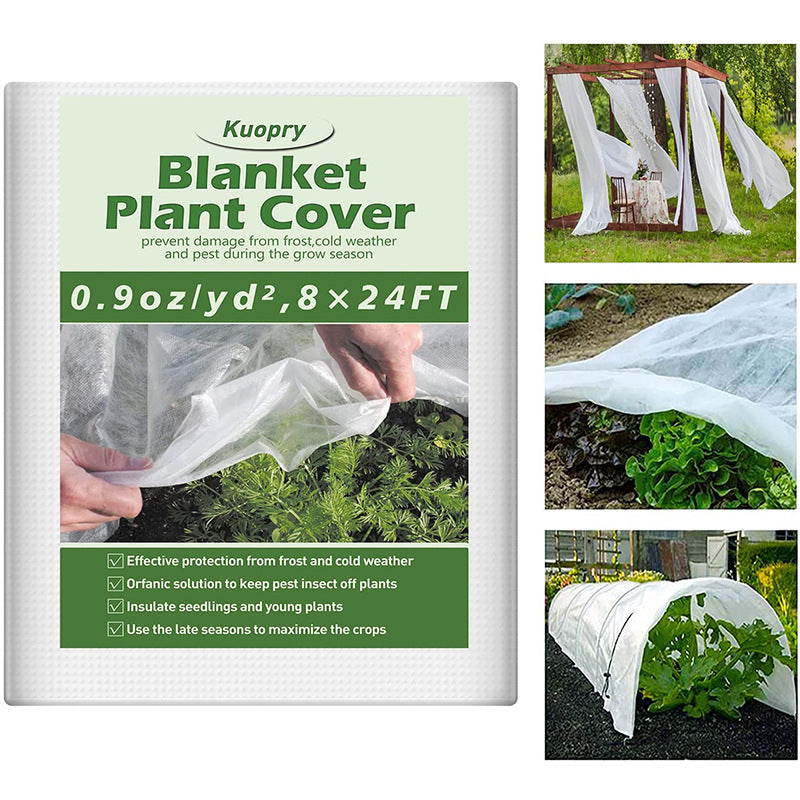 2-Piece Premium Nonwoven Plant Frost Cover - 3x9m - Image 4