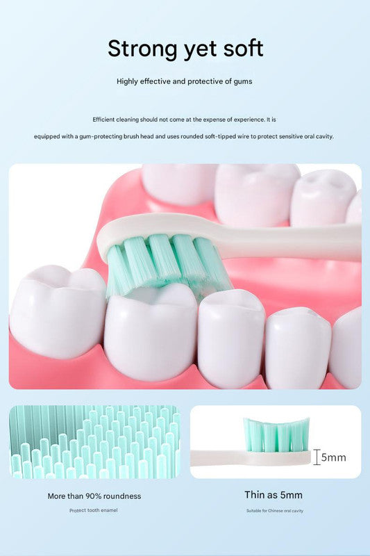 Advanced Sonic Electric Toothbrush - 8 Modes, Long Battery Life (300 Days Standby), Gentle & Effective Cleaning(Pink) - Image 4