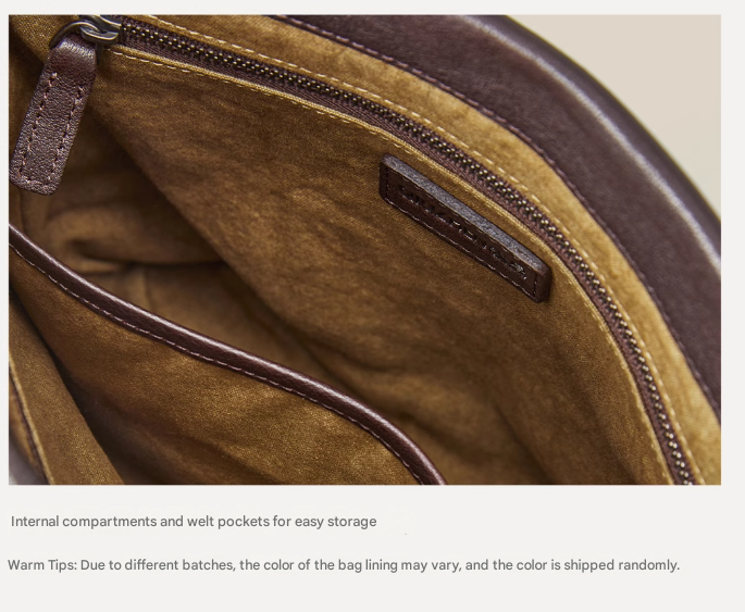 Black Minimalist Vintage-Style PU Leather Shoulder Bag Casual Commuter Tote - Image 4