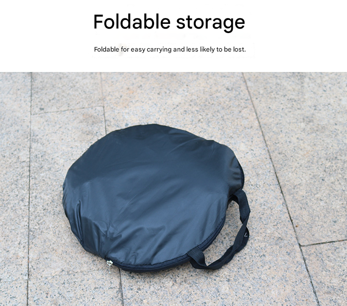 Portable Outdoor Mosquito Net Tent - Pop-Up Breathable Mesh Shelter for Camping & Patios - Image 4