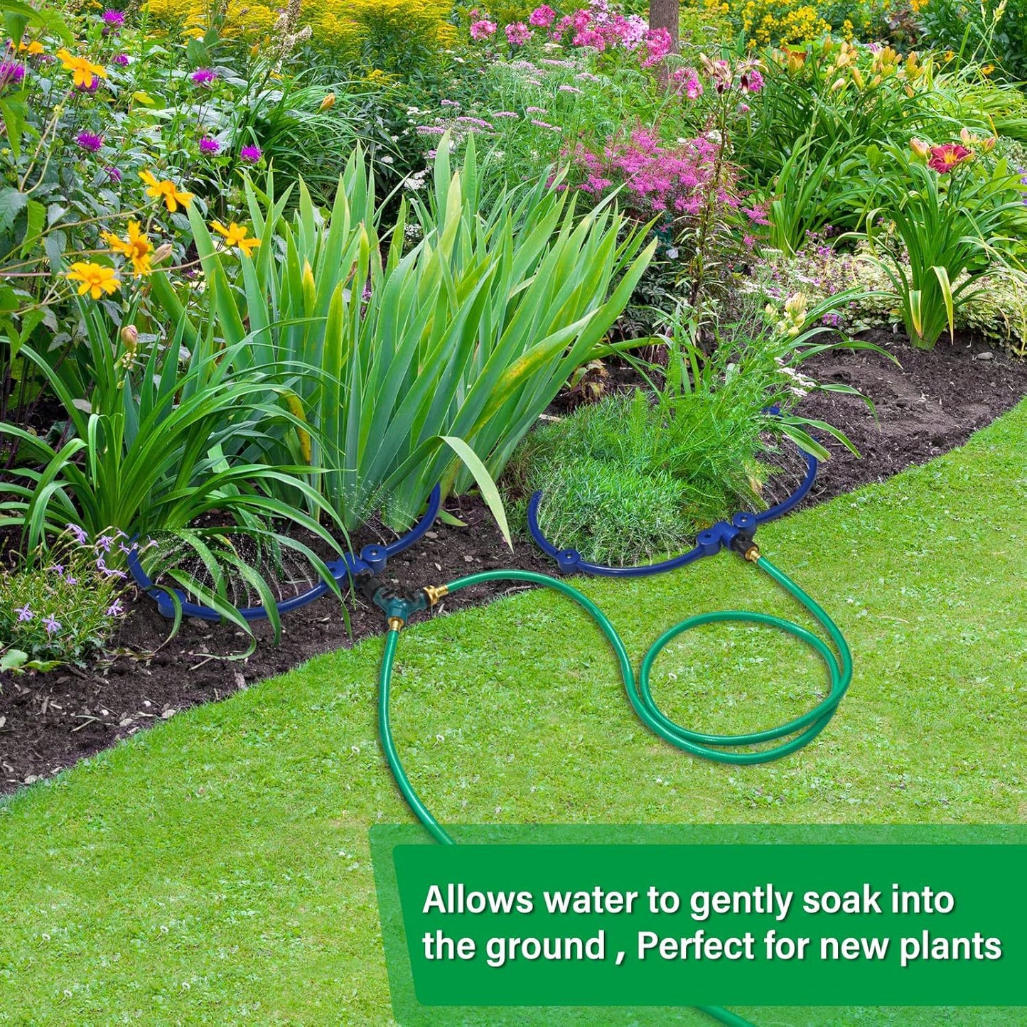 Adjustable Tree Ring Sprinkler for Deep Root Irrigation - 13 to 37 Inch Expandable Garden Watering Tool for Australian Trees and Orchards - Image 5