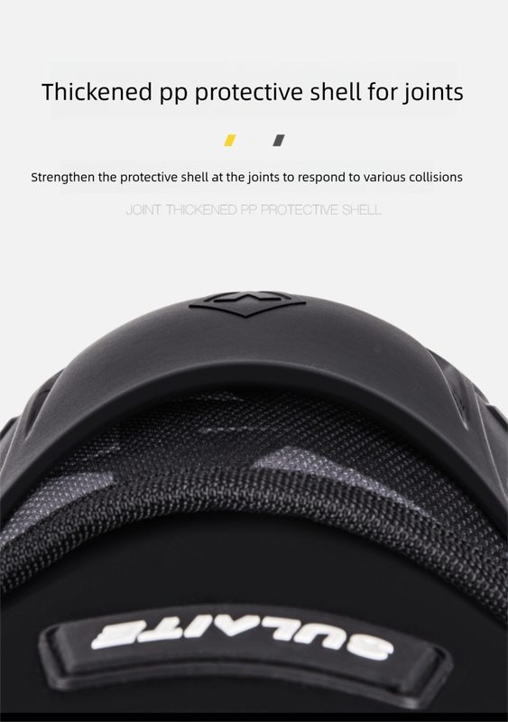 Motorcycle Knee Pads Shin Guards Long PP Shell Protective Gear for Motocross Dirt Bike Racing Quick Release Adjustable Side Protection Black - Image 9