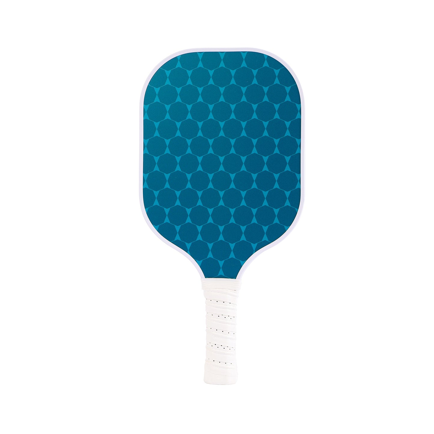 Blue Dots Professional Fiberglass Pickleball Paddle Set with Carry Bag & 2 Paddles & 4 Balls - Image 3